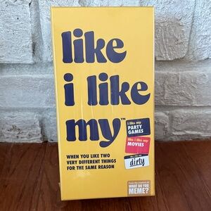 Like I Like My Party Game